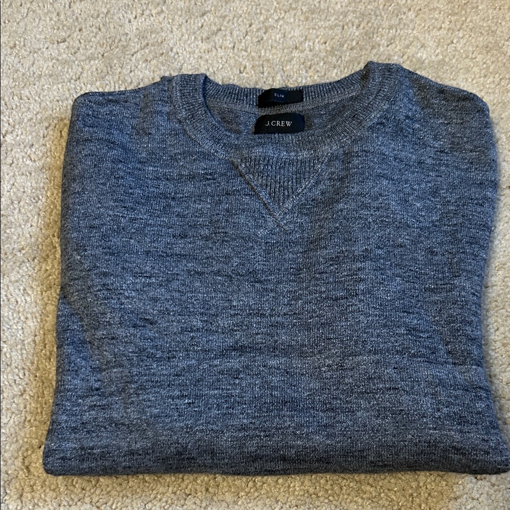 J Crew cotton sweater-sweatshirt (x-small slim) - Picture 1 of 4